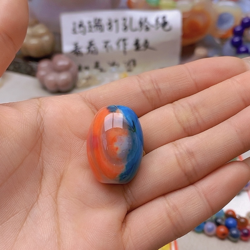 【闪购商品】未镶嵌玛瑙/玉髓珠宝半成品好**五