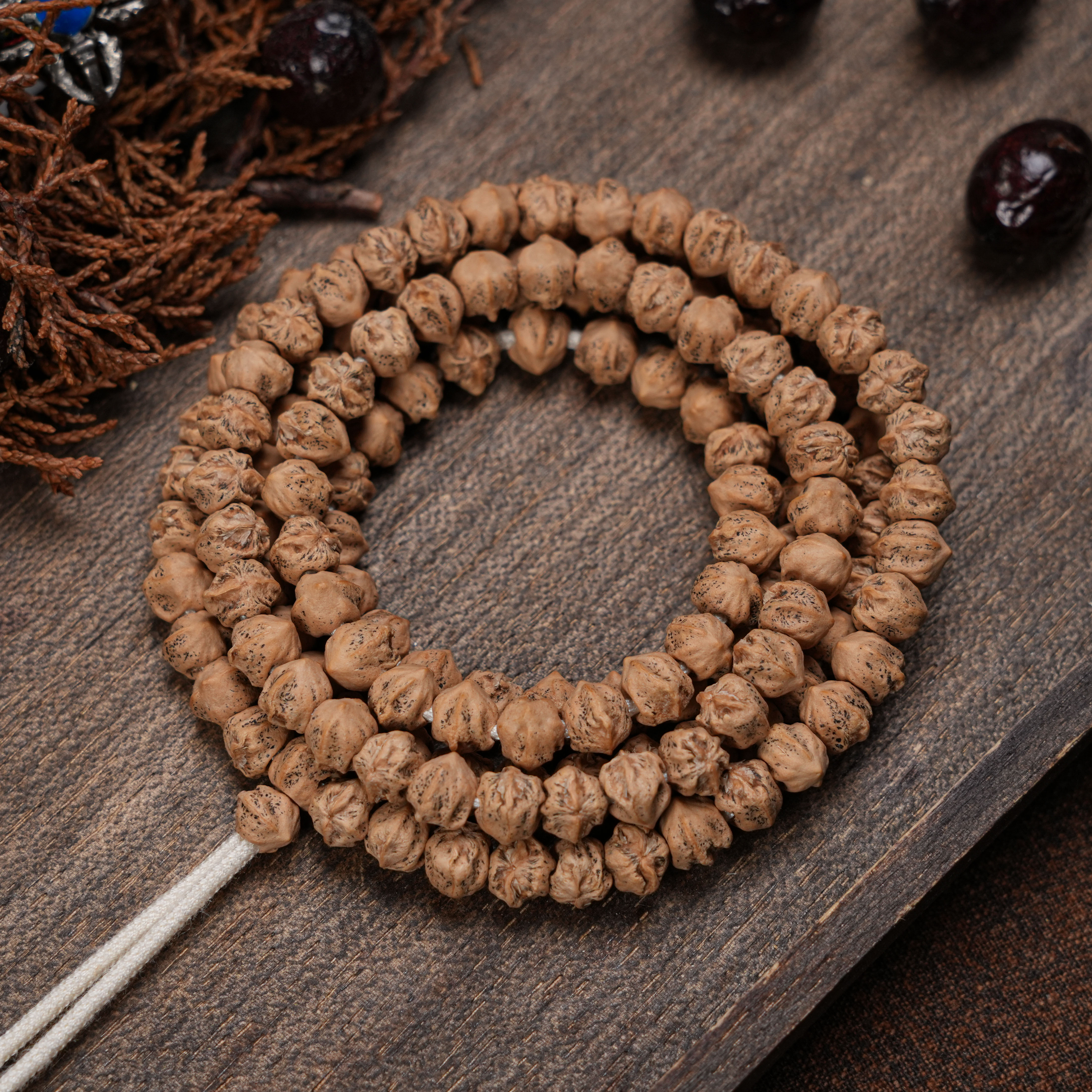 【横打·吞噬芽口横打】云林文玩·热振柏香籽文玩手串