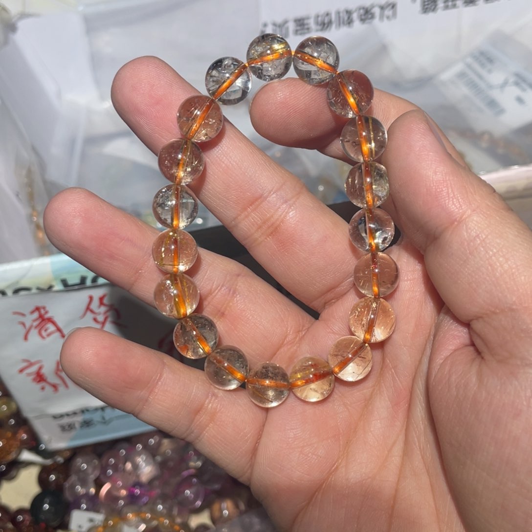 水晶手链未镶嵌?**葵手链