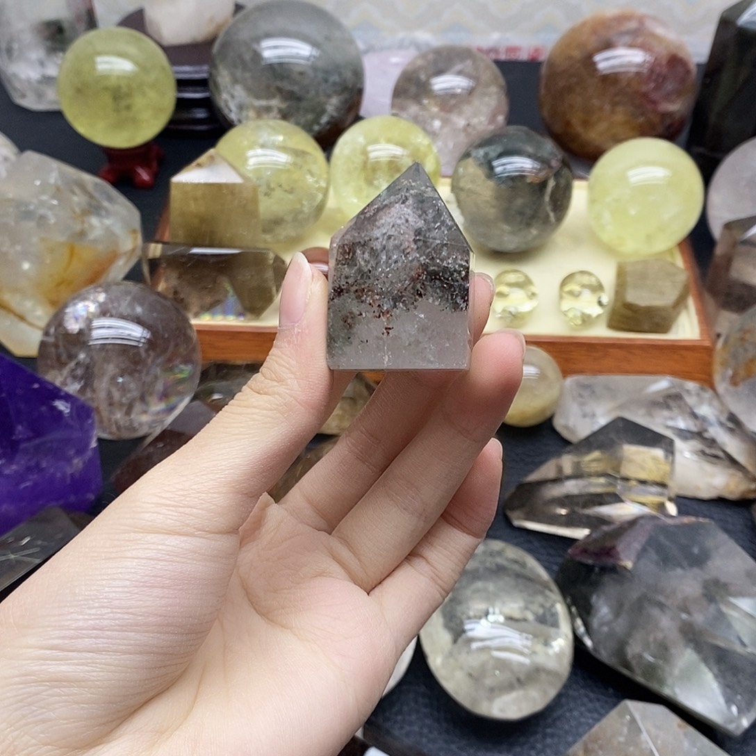 水晶未镶嵌珠宝半成品151水晶石