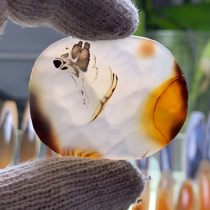 未镶嵌玛瑙/玉髓珠宝半成品142