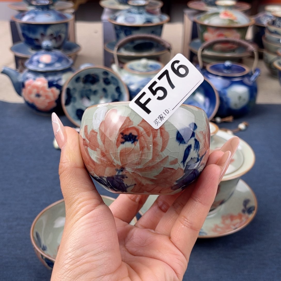 杯景德镇手绘手工茶具