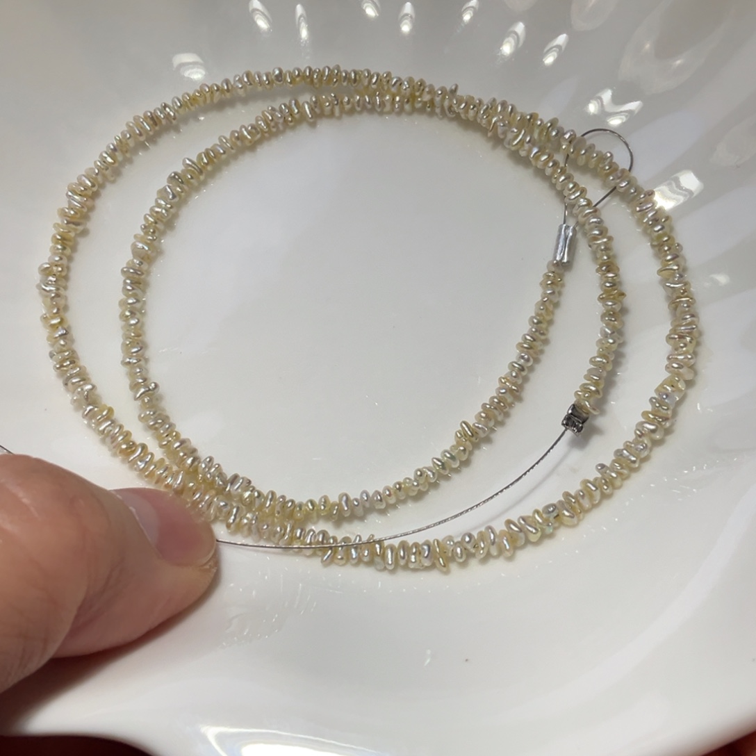 ᰔ****颈饰海水珍珠银S925镶嵌