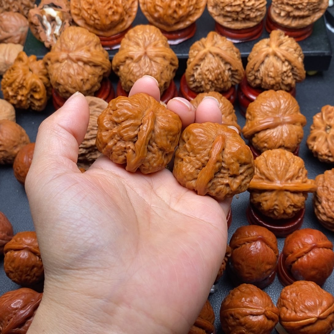 骑***╲把件文玩核桃一帆风顺