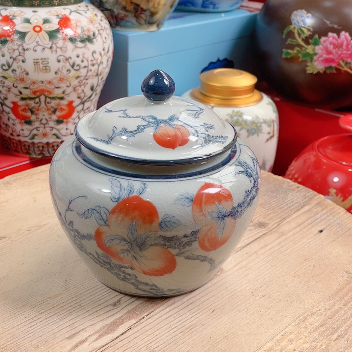 【闪购商品】罐陶瓷茶叶罐密封罐