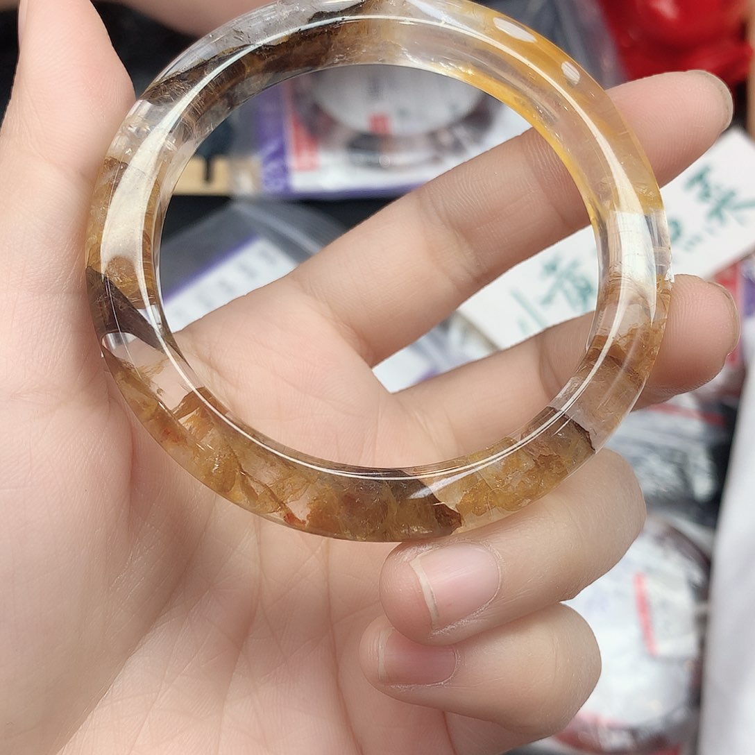 水晶手镯未镶嵌196（53:：；）