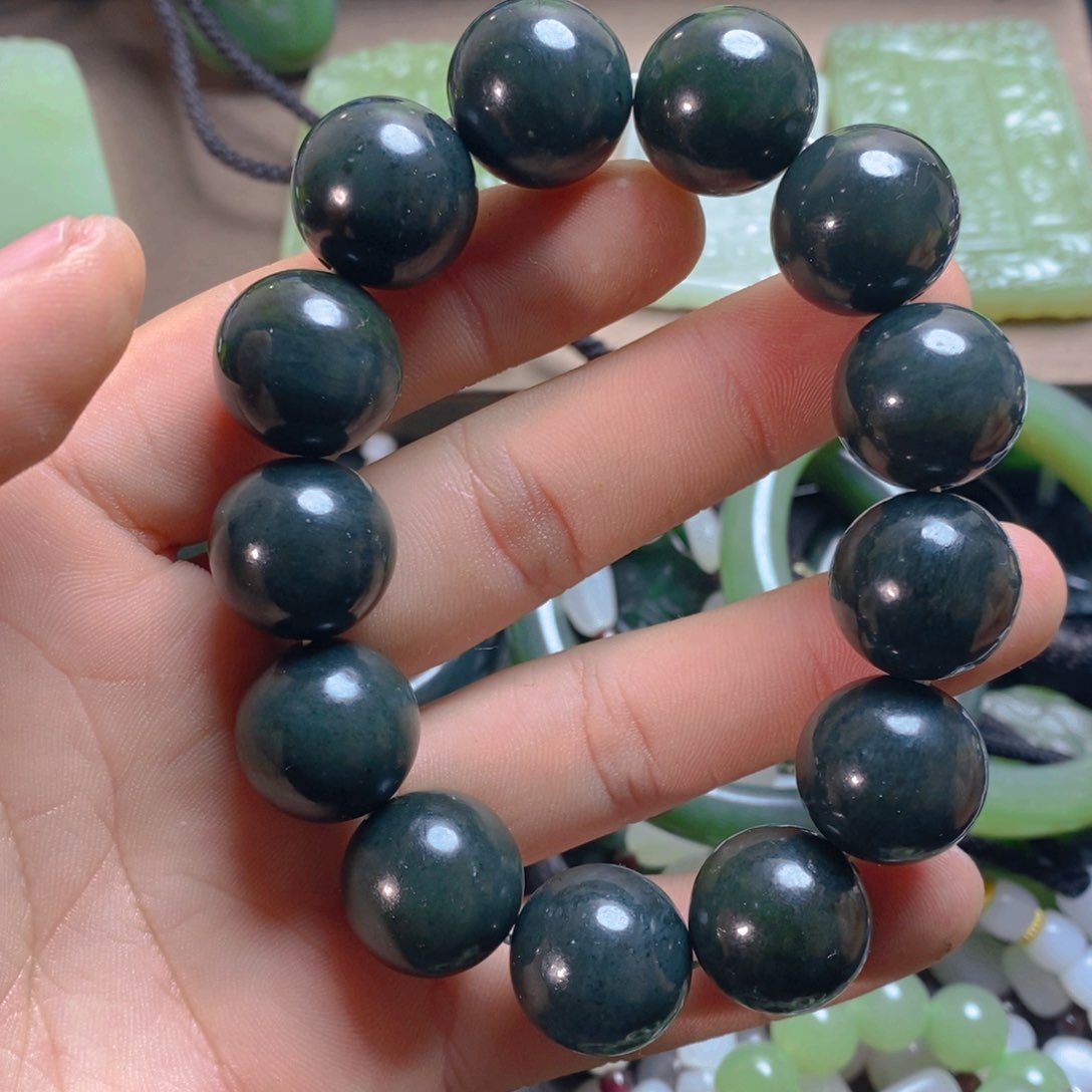 未镶嵌手链和田玉（糖玉）