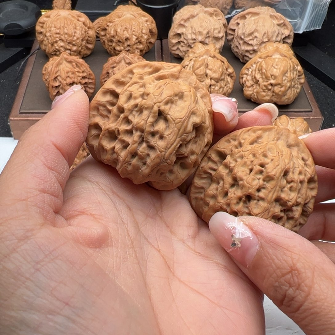 文玩核桃把件佛肚44