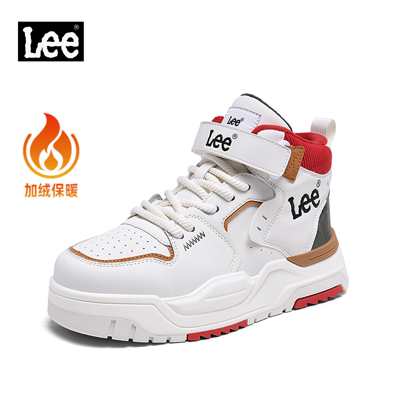 Lee加绒休闲风板鞋运动休闲鞋高帮休闲鞋运动风潮流风L254UB601