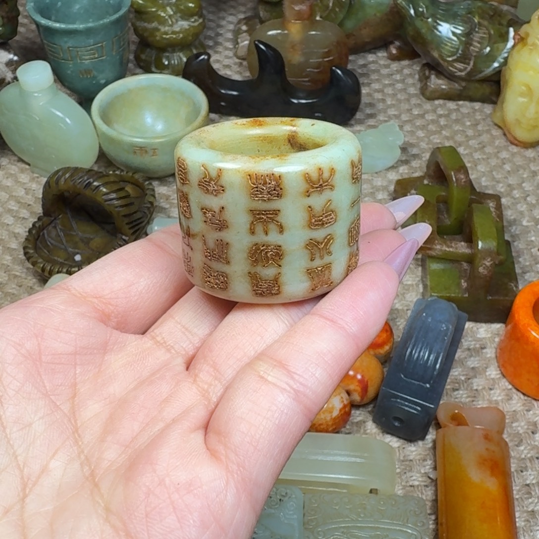 白玉菩提吊坠挂件