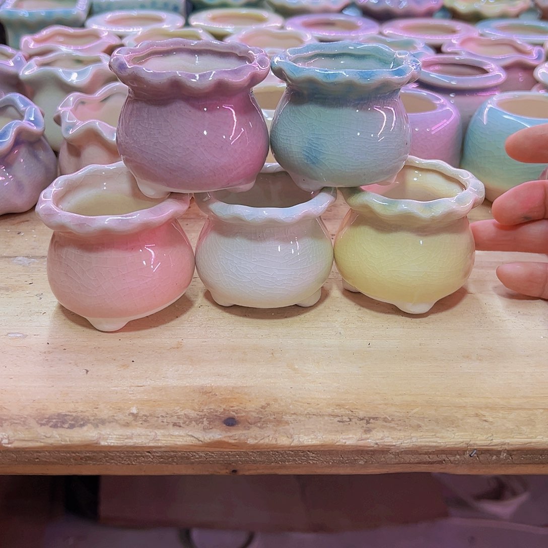 陶瓷花盆当场凑满12包邮