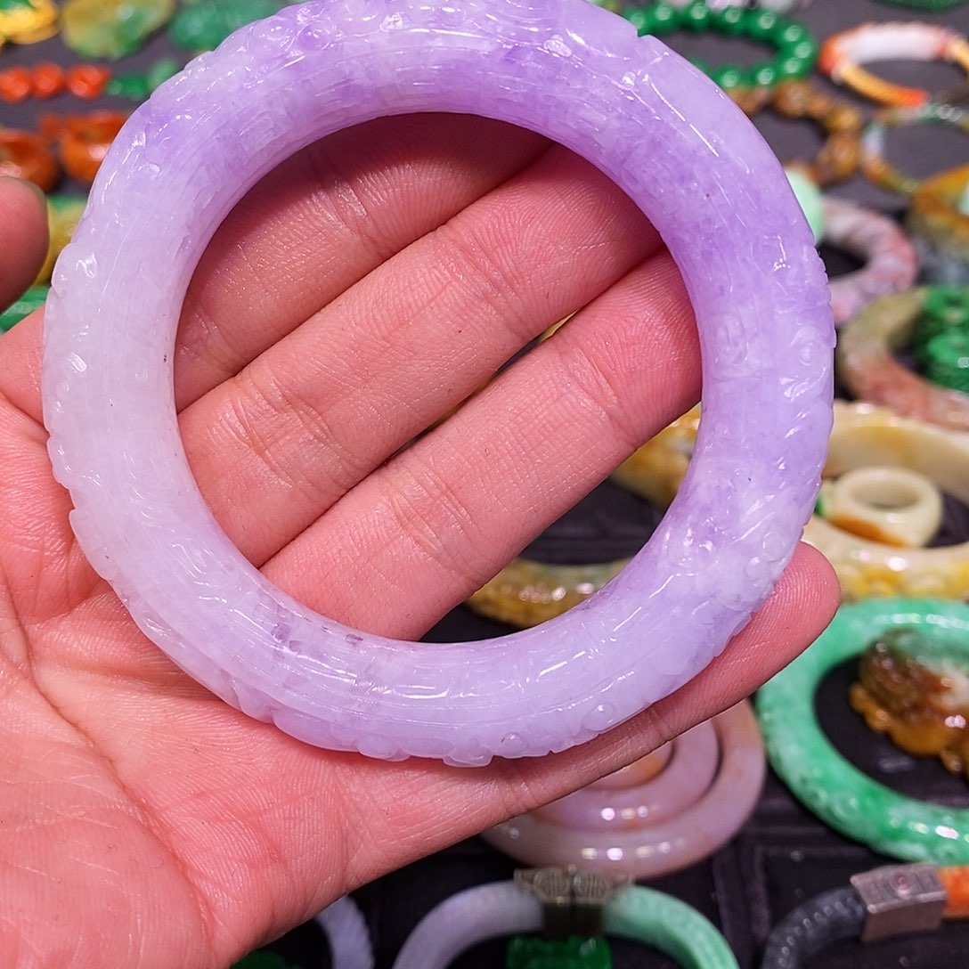 翡翠未镶嵌手镯翡翠