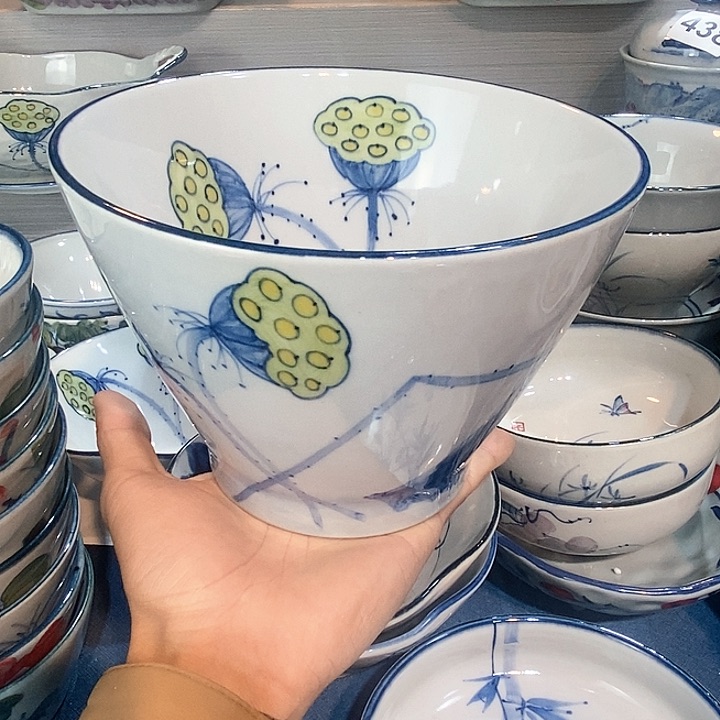 景德镇高温釉下彩手工陶瓷