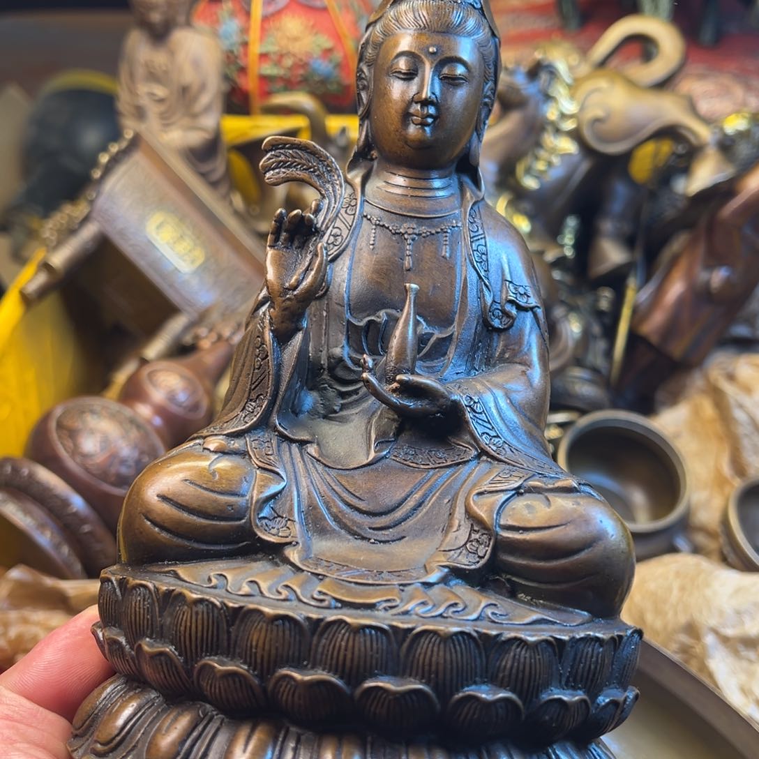 茶壶香炉铜器摆件