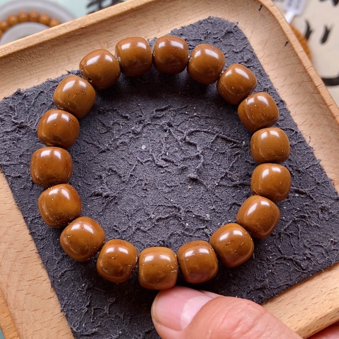 紫金鼠手串12mm近实心老型