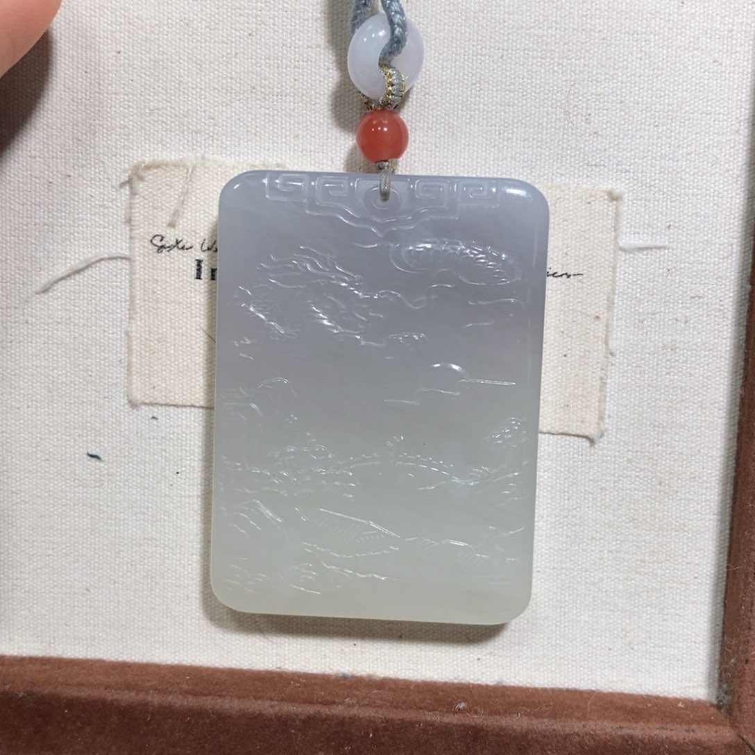 和田玉（糖玉）颈饰未镶嵌