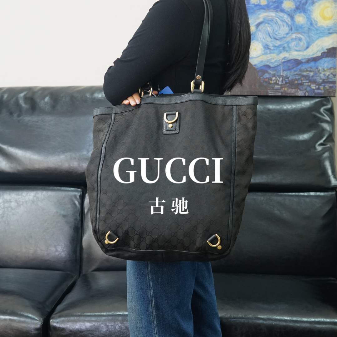 95新 GUCCI/古驰 老花单肩托特包/FYZT12518037/8037
