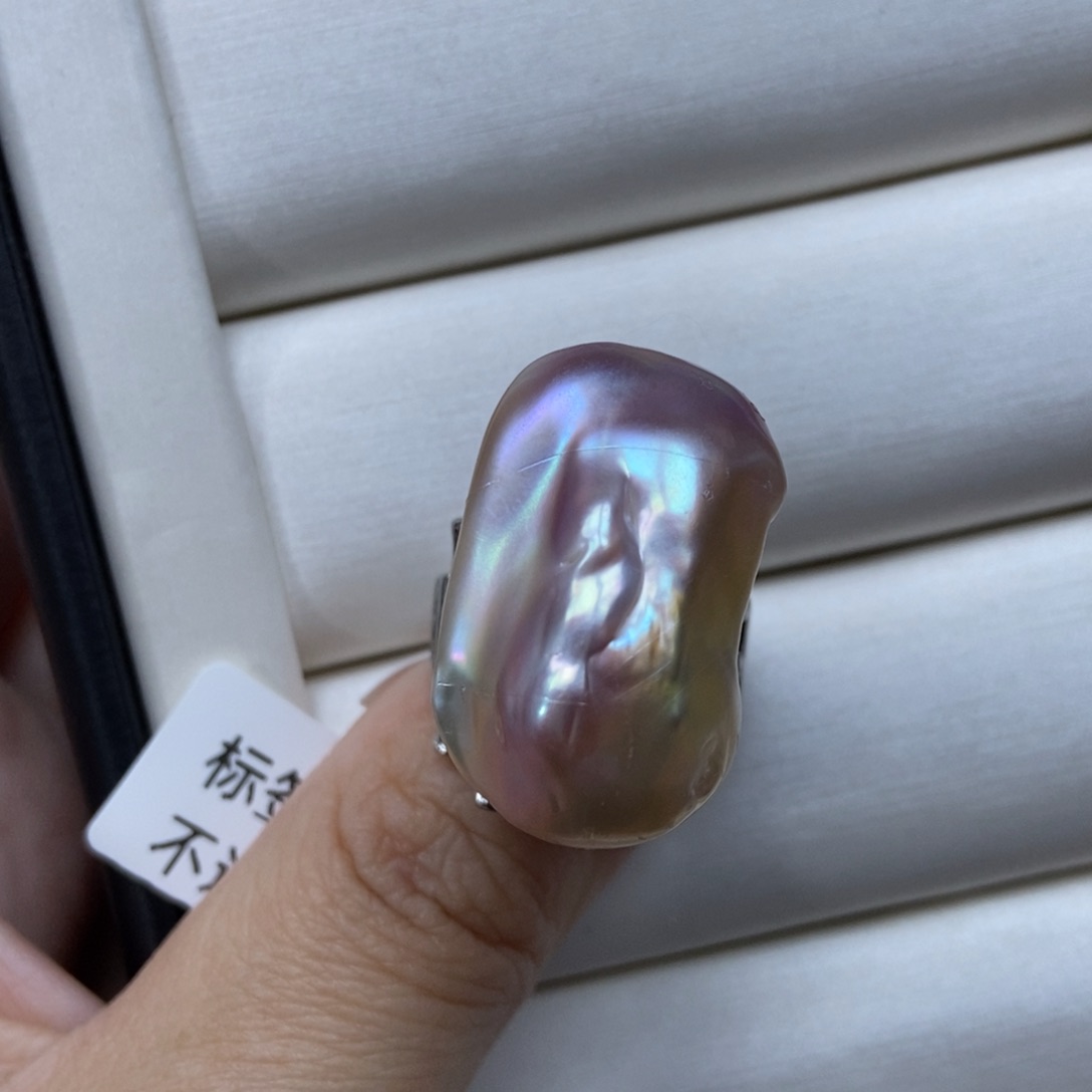 淡水珍珠戒指合金福利141