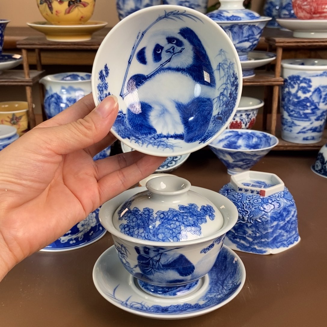 杯景德镇陶瓷手工手绘