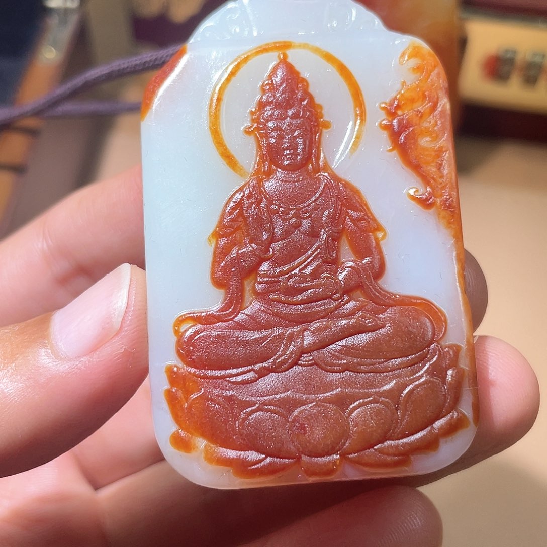 和田玉颈饰未镶嵌A7