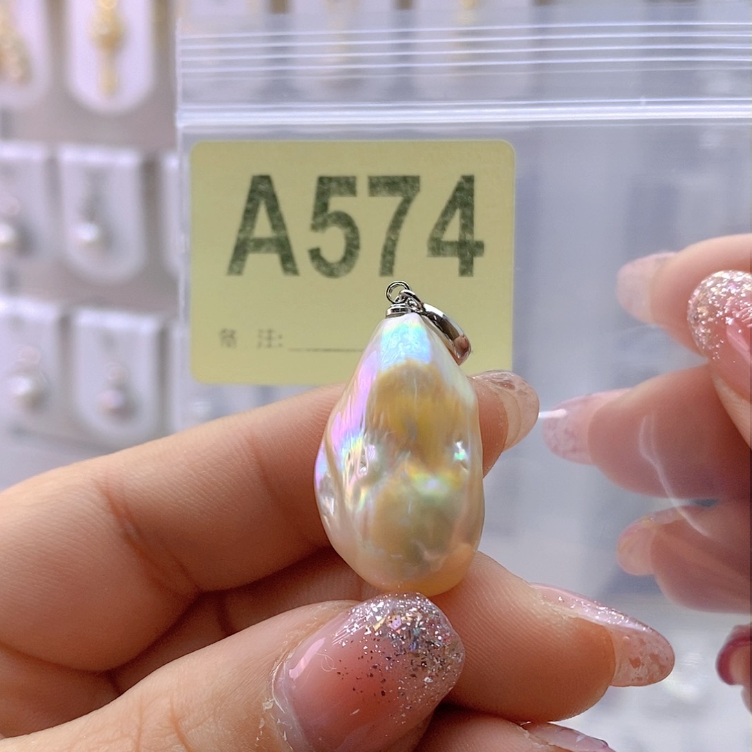 淡水珍珠颈饰银S925镶嵌