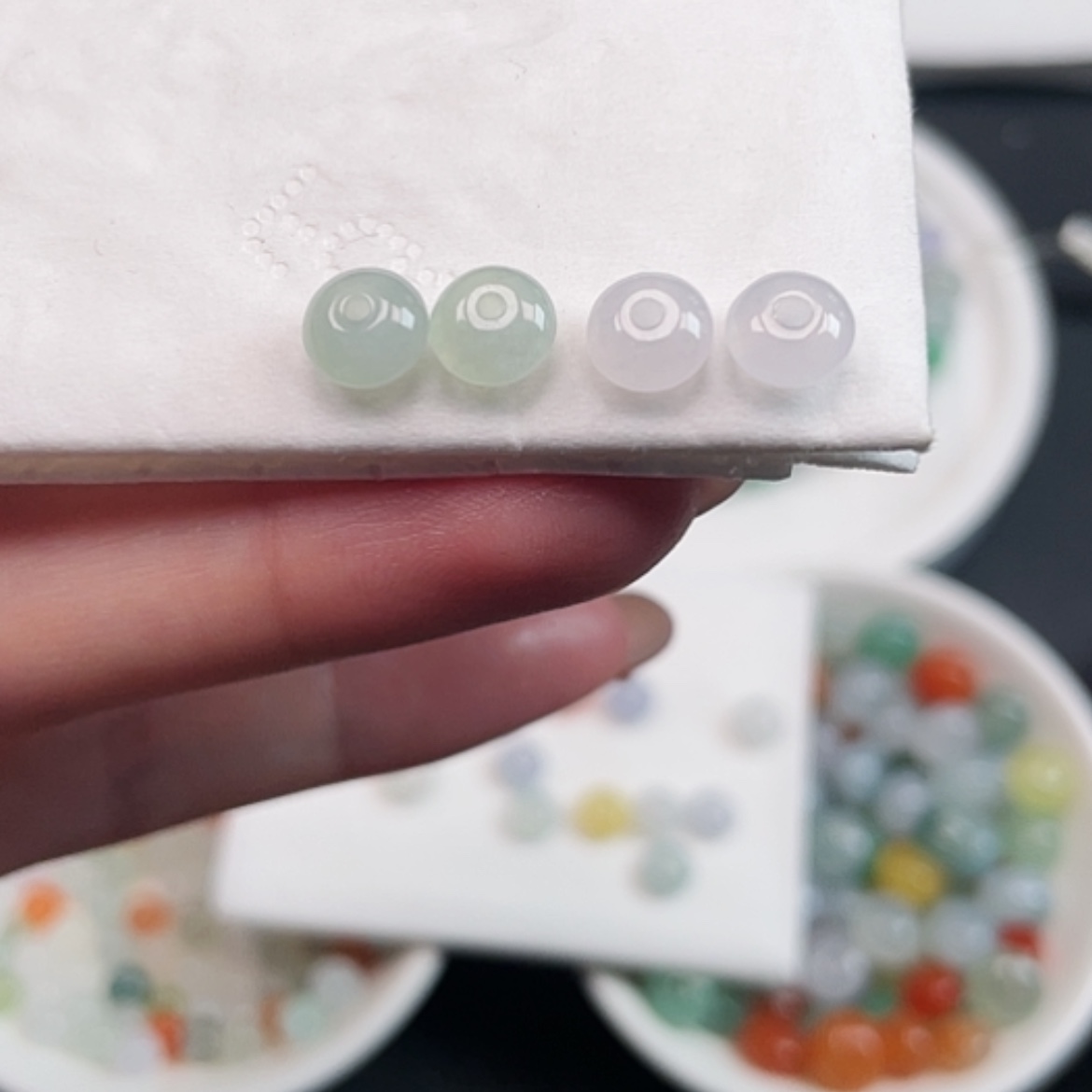 【闪购商品】定制翡翠未镶嵌燕*潇，