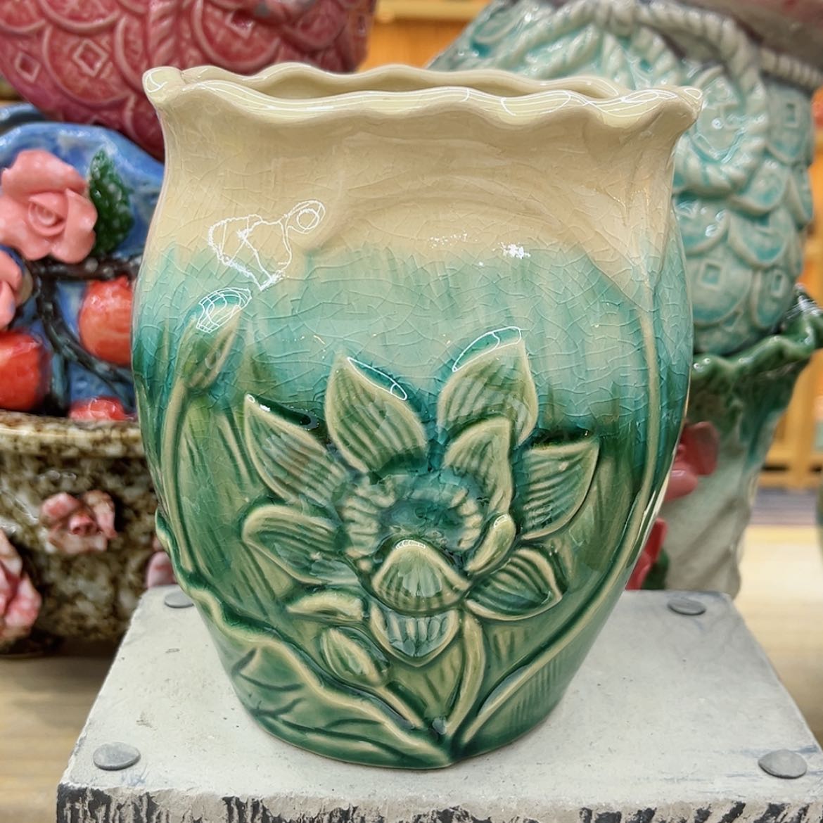 【闪购商品】陶瓷花盆