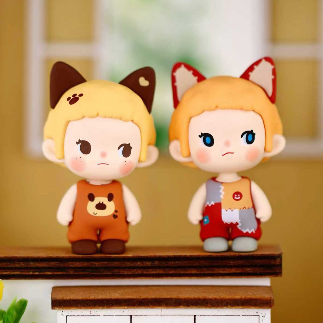 【明款】不二新品Bonini出发系列萌粒可爱公仔盲盒手办