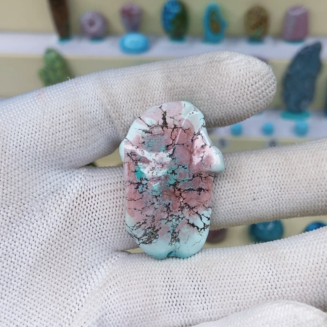 【闪购商品】未镶嵌绿松石珠宝奇石