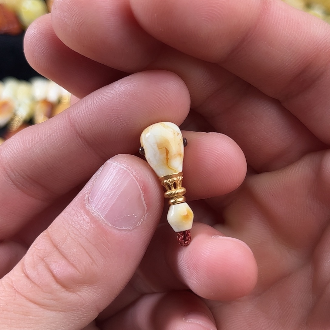 蜜蜡银S925镶嵌珠宝奇石