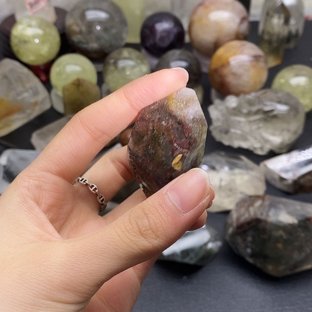 未镶嵌珠宝半成品水晶115水晶石