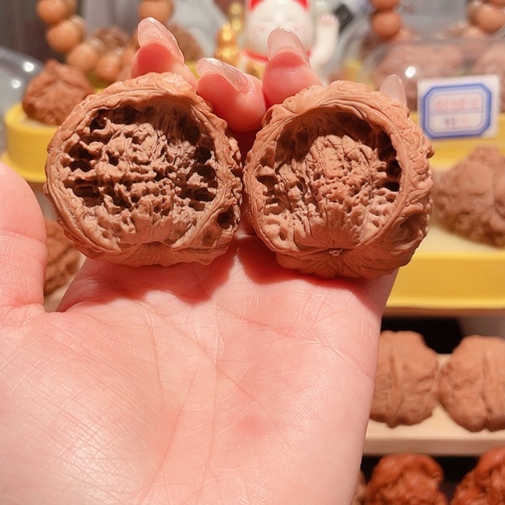 文玩核桃把件蛇头