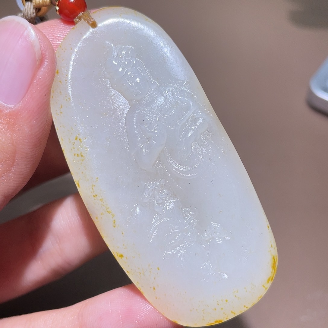 和田玉挂件未镶嵌Y