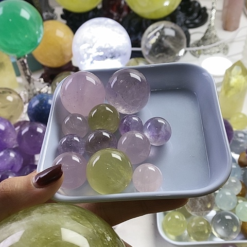 水晶珠宝半成品未镶嵌水晶4号