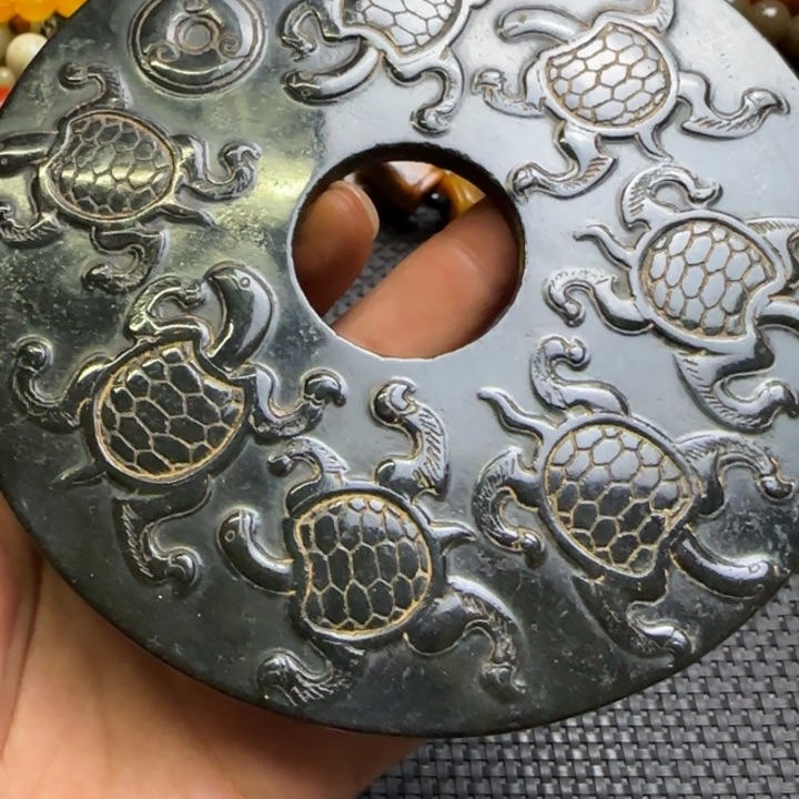 紫金钵盂菩提吊坠