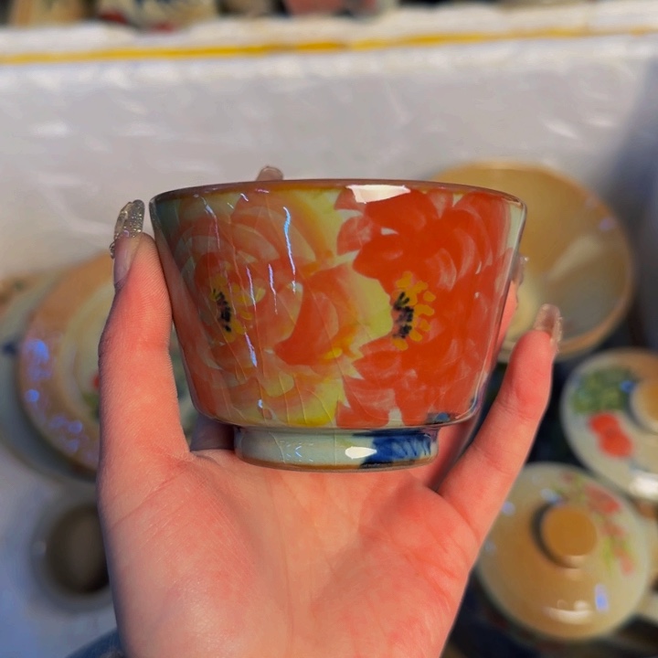 瓷片景德镇陶瓷手工手绘