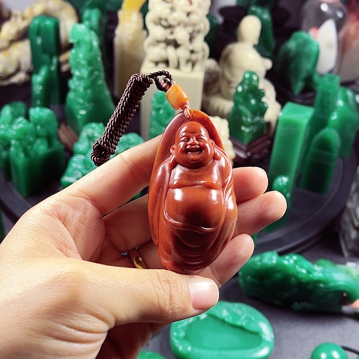 老挝石老挝田黄石