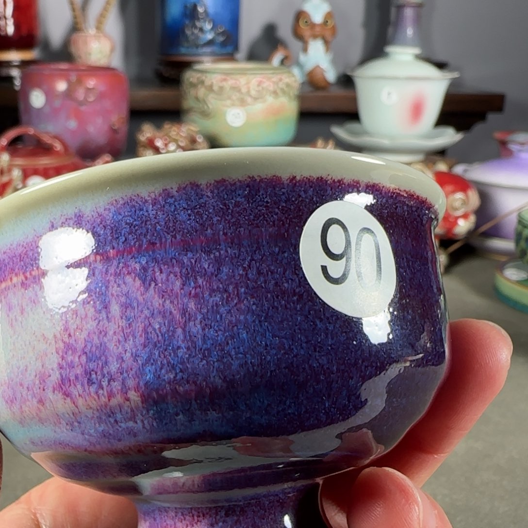 用****用钧瓷传统工艺作品