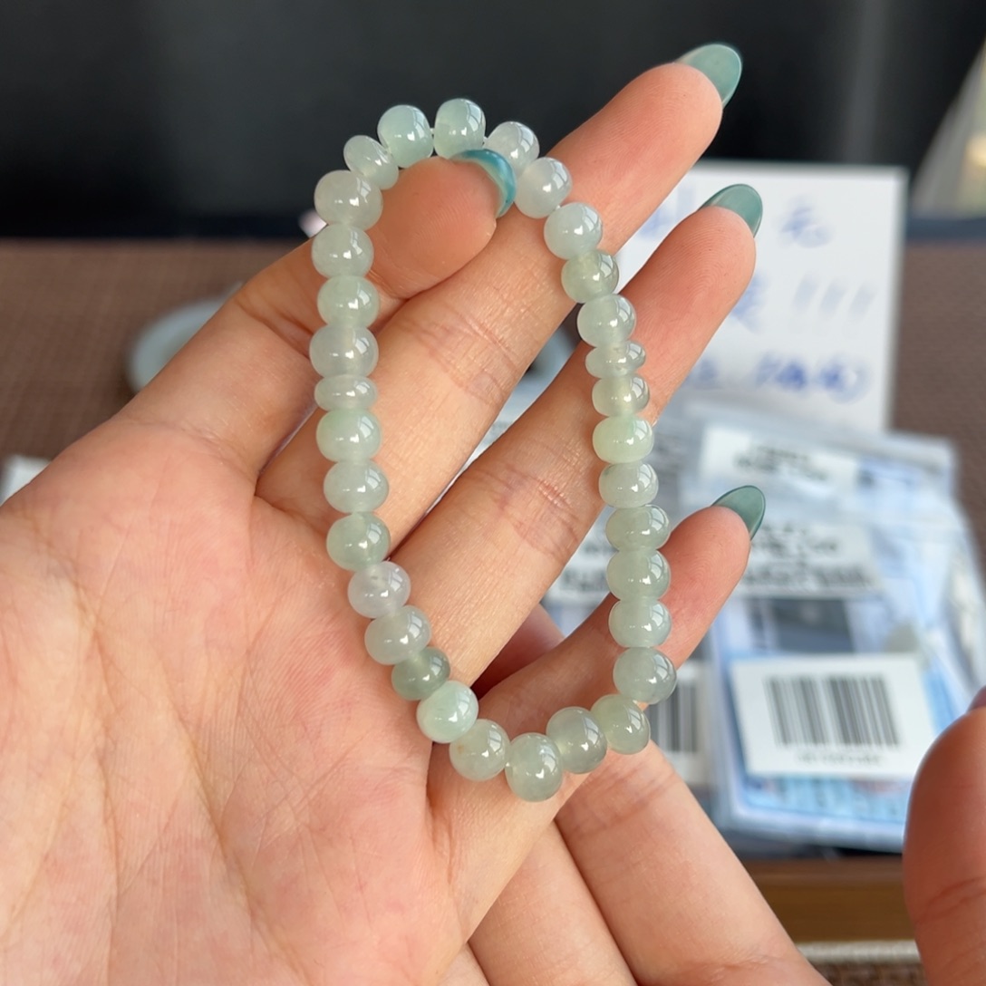 翡翠未镶嵌手串195号买断