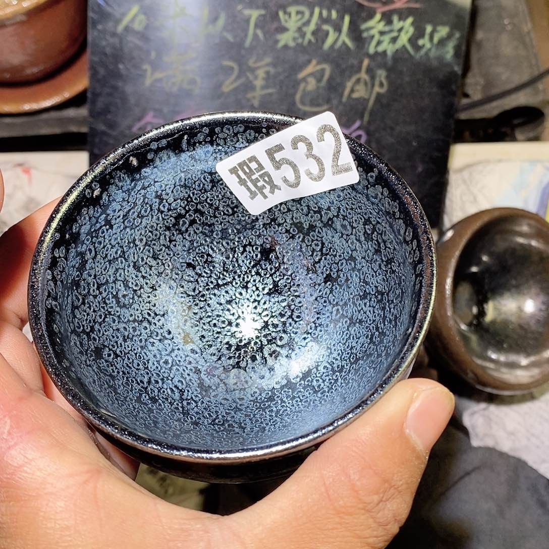 茶盏微瑕建盏主人杯子