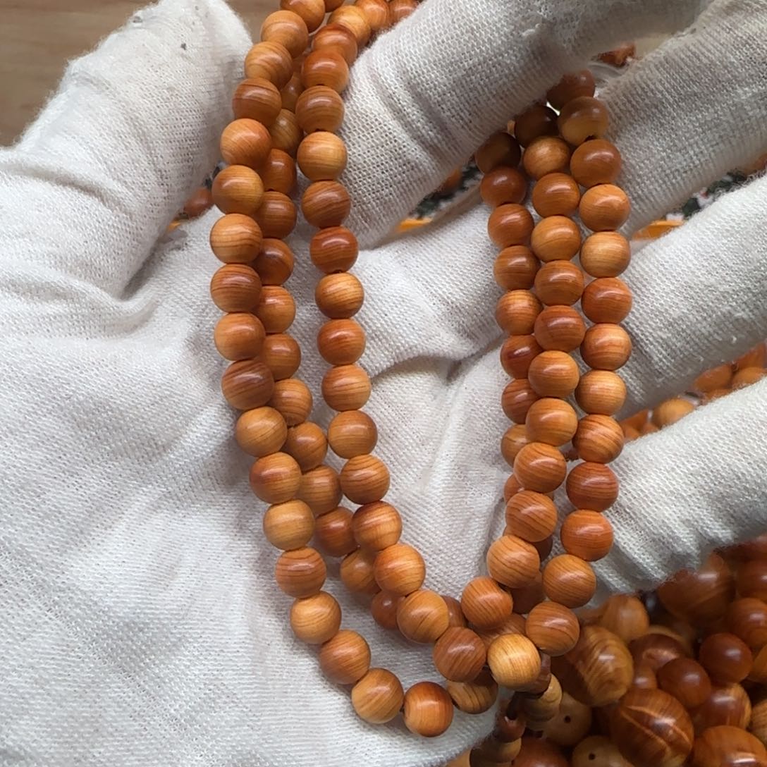 柏木（崖柏）0.6太行崖柏黄粉茶108颗