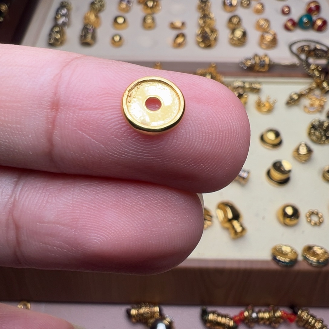 开****铜铁合金类卡八车轮隔片一对