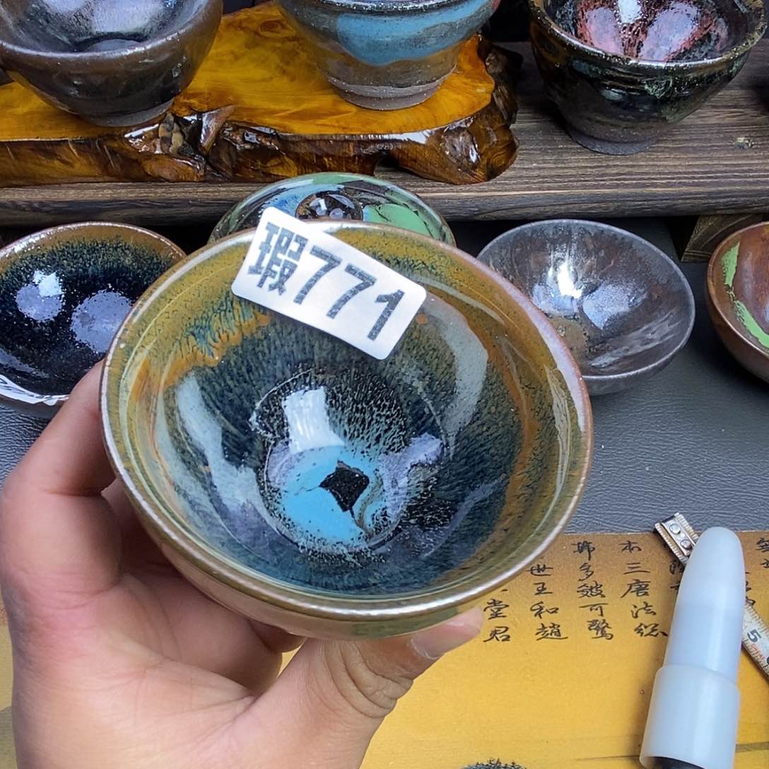 茶盏微瑕建盏主人杯子