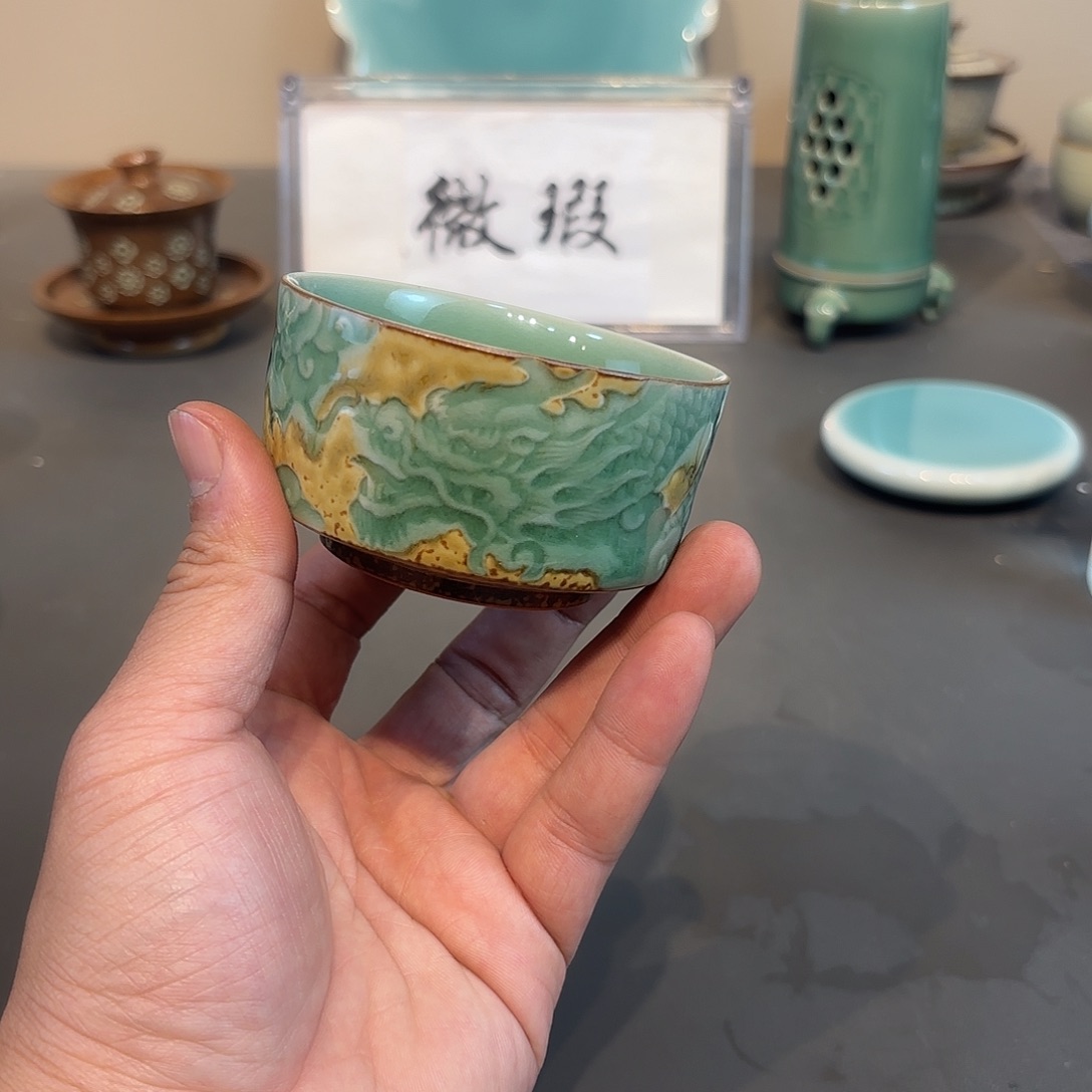 瓷片龙泉青瓷福利青瓷