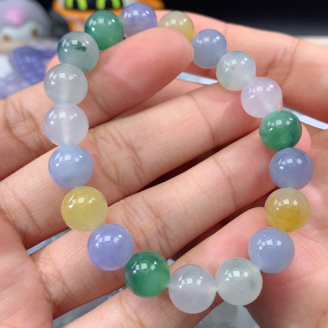 未镶嵌手链翡翠翡翠