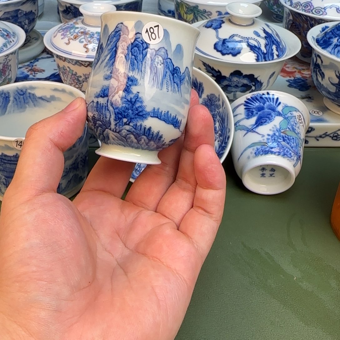 彦祖纯手工手绘茶具187