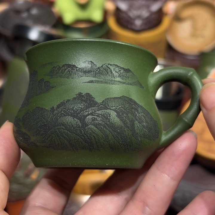 茶杯紫砂宜兴紫砂主人杯