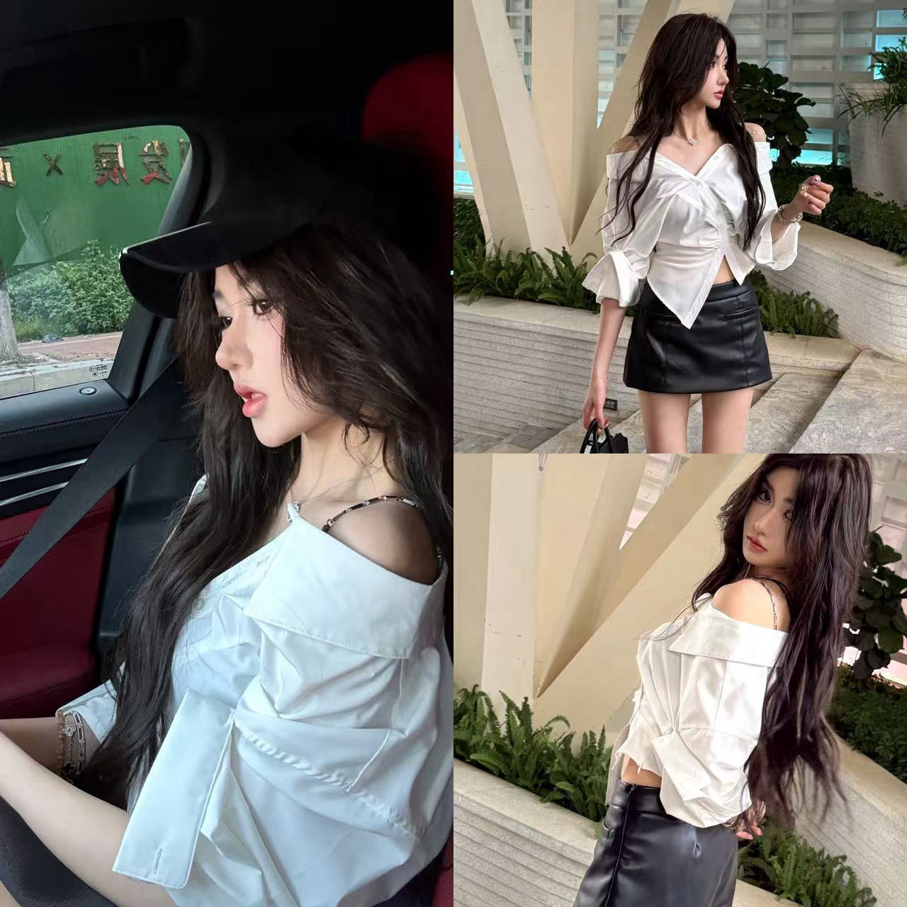 【非正式漂亮】反复爱！巨瘦版也是很心水的一件白衬衫～