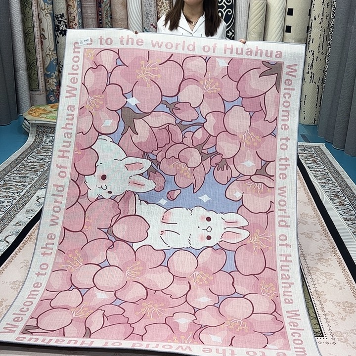 混纺140×200尺寸误差±1-3cm棉布底亚麻编织微瑕特价