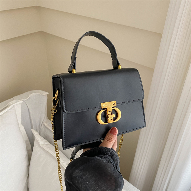 ins小众流行小方包2024春夏新款潮复古手提包洋气百搭单肩斜挎包